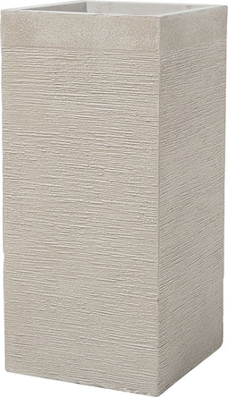DION - Bloempot - Lichtbeige - Klei-vezelmengsel