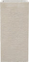 DION - Bloempot - Lichtbeige - Klei-vezelmengsel