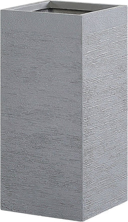 DION - Plantenbak - Grijs - 26 cm - Klei-vezelmengsel