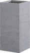 DION - Plantenbak - Grijs - 26 cm - Klei-vezelmengsel