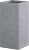 DION - Plantenbak - Grijs - 33 cm - Klei-vezelmengsel
