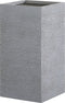 DION - Plantenbak - Grijs - 40 cm - Klei-vezelmengsel