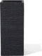 DION - Plantenbak - Zwart - 26 cm - Klei-vezelmengsel
