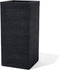 DION - Plantenbak - Zwart - 33 cm - Klei-vezelmengsel