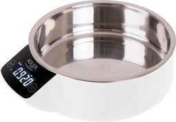 Adler AD3166 - Keukenweegschaal - 5kg capaciteit met roestvrijstalen kom 900ml - Zilverkleurig