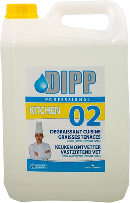 DIPP N°02 - KEUKEN ONTVETTER VASTZITTEND VET 5L
