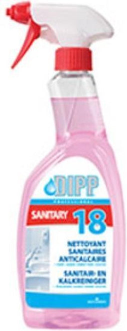 DIPP N°18 - SANITAIR- EN KALKREINIGER 750ml SPRAY
