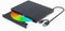 Gembird DVD-USB-03-BW - Externe USB DVD-brander - USB-A/USB-C - Zwart
