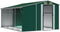 vidaXL - Tuinschuur - 277x365,5x179 - cm - gegalvaniseerd - staal - groen