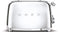 Smeg TSF03SSEU - Broodrooster - 2000W 4 sleuven 6 bruining-niveaus - Chroom