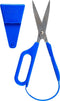 Zelfopenende schaar - Papierschaar - Groot oog - Blauw