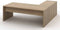 Directiebureau Chief model hoekbureau rechts met ladenblok 210x210cm Halifax Eiken