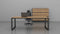Directiebureau Cube met zwevend blad