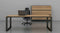 Directiebureau Cube met zwevend blad