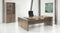 Directiebureau model hoekbureau Chief 230x172cm links Halifax Eiken