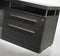 Directiebureau model hoekbureau Chief 230x172cm links Halifax Eiken met glazen topblad