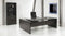 Directiebureau model hoekbureau Chief 230x172cm links Robson Eiken met glazen topblad