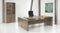 Directiebureau model hoekbureau Chief 230x172cm links Robson Eiken