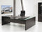 Directiebureau model hoekbureau Chief 230x172cm rechts Robson Eiken met glazen topblad