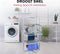 Dirt Devil Elektrisch Droogrek met Verwarming – Droogtoren 230W - Staand Wasrek 21m Droogruimte - IP22 Waterbestendig - 73 x 144 x 68 cm - Aluminium