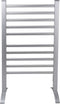 Dirt Devil Elektrische Handdoekradiator - Handdoekrek Badkamer - Wanddroogrek of als Handdoekenrek Vrijstaand - Verwarmd Droogrek IP22 Drupdicht - Wasdroogrek 10 Stangen - Wasrek - Aluminium