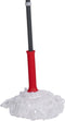Dirt Devil Microvezel Dweil - 125 x ⌀ 7,5 CM - Makkelijk Uitwringen - Rood/ Grijs
