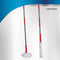 Dirt Devil Microvezel Dweil - 125 x ⌀ 7,5 CM - Makkelijk Uitwringen - Rood/ Grijs