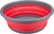 Dirt Devil Opvouwbare Emmer 8 Liter - Opvouwbare Wasteil, Wasbak en Emmer - 37 x 13,5/4,5 CM - Kunststof - Rood/Grijs
