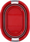 Dirt Devil Opvouwbare Wasmand - 27 L - 60 x 45 x 30 CM - Opgevouwen 10 CM hoog - Rood/ Grijs