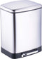 Dirt Devil Pedaalemmer 12 Liter - Prullenbak Badkamer - RVS - Zilver