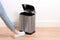 Dirt Devil Pedaalemmer 12 Liter - Prullenbak Badkamer - RVS - Zilver