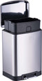 Dirt Devil Pedaalemmer 12 Liter - Prullenbak Badkamer - RVS - Zilver
