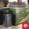 Dirt Devil Pedaalemmer 12 Liter - Prullenbak Badkamer - RVS - Zwart