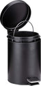 Dirt Devil Pedaalemmer 3 Liter - Prullenbak - RVS - Zwart