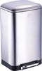 Dirt Devil Pedaalemmer 30 Liter - Prullenbak - RVS - Zilver
