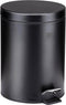 Dirt Devil Pedaalemmer 5 Liter - Prullenbak Badkamer - RVS - Zwart