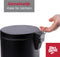 Dirt Devil Pedaalemmer 5 Liter - Prullenbak Badkamer - RVS - Zwart