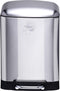 Dirt Devil Pedaalemmer 6 Liter - Prullenbak Badkamer - RVS - Zilver