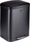 Dirt Devil Pedaalemmer - Prullenbak Afvalscheiding - 2x 12L - Zwart