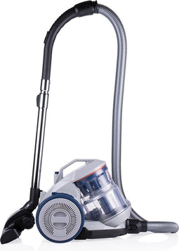 Dirt Devil Stofzuiger zonder Zak DD2501 - HEPA 12 Filter - 3 Opzetstukken - 850W - Grijs/Blauw