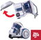 Dirt Devil Stofzuiger zonder Zak DD2501 - HEPA 12 Filter - 3 Opzetstukken - 850W - Grijs/Blauw