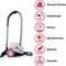 Dirt Devil Stofzuiger zonder Zak DD2502 - Vacuum Cleaner 700W HEPA 12 Filter - Cycloon Stofzuiger met Combiborstel, Kierenzuigmond en Parketzuigmond - Stofopvangbak 1,8 L - Grijs/Rood