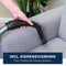 Dirt Devil Stofzuiger zonder Zak DD2502 - Vacuum Cleaner 700W HEPA 12 Filter - Cycloon Stofzuiger met Combiborstel, Kierenzuigmond en Parketzuigmond - Stofopvangbak 1,8 L - Grijs/Rood