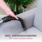 Dirt Devil Stofzuiger zonder Zak DD2503 - Vacuum Cleaner 800W HEPA 12 Filter - Cycloonstofzuiger met Combiborstel, Kierenmondstuk en Meubelopzetstuk - Stofopvangbak 2,2 L - Grijs/Rood