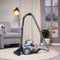 Dirt Devil Stofzuiger zonder Zak DD2504 - Vacuum Cleaner 700W HEPA 12 Filter - Cycloonstofzuiger met Combiborstel, Parketborstel en Kierenzuigmond - Stofopvangbak 2,7 L - Wit