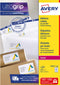 Avery L7651-100 - Mini-etiketten voor laserprinters - QuickPEEL functie (100 stuks)