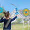 Discovery Kids Bullseye Boogschietset - inclusief 4 pijlen en 1 boog - pijlkoker met riem - 1 boog voor kinderen