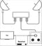 DiSEqC 2.0 Switch 2x LNB naar 1x receiver / 900-2400 MHz