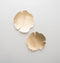 Dish Leaves, set of 2 in gift pack Gold / Brass