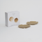Dish Leaves, set of 2 in gift pack Gold / Brass